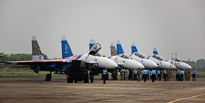 Trung đoàn Không quân 921 đón tiêm kích Su-27 - Hình 6
