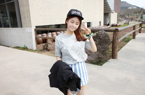 Diện sooc ngắn cực xinh cho kì nghỉ hè - Hình 19
