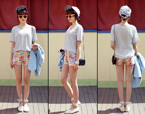 Diện sooc ngắn cực xinh cho kì nghỉ hè - Hình 15
