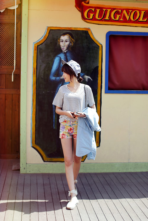 Diện sooc ngắn cực xinh cho kì nghỉ hè - Hình 17