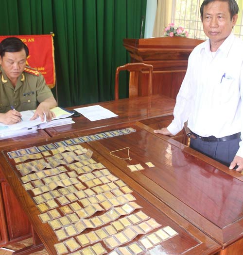 Trộm vàng ở Bình Dương: Nhận lại 157 lượng - Hình 1