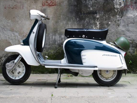 Xe máy cổ Lambretta hơn 60 tuổi giá 456 triệu đồng ở Hà Nội