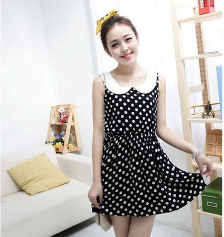 Chấm bi duyên dáng cho mùa hạ - Hình 5