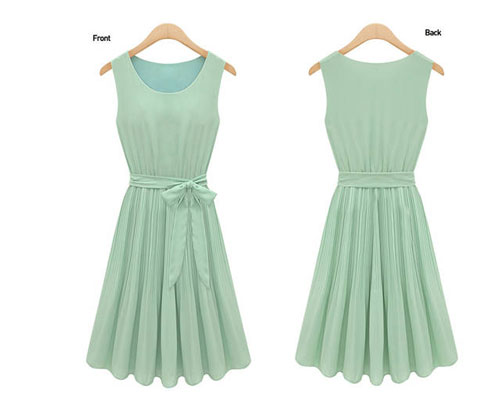 Diện váy xếp ly chiffon ngày hè đẹp như Hồ Ngọc Hà - Hình 12