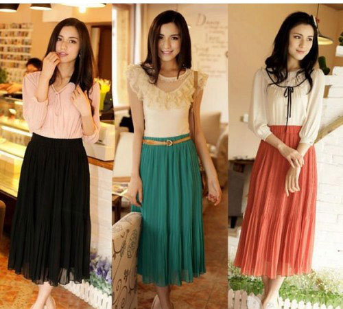 Diện váy xếp ly chiffon ngày hè đẹp như Hồ Ngọc Hà - Hình 8