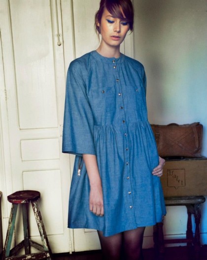 Đổi gió với váy áo denim sành điệu - Hình 6