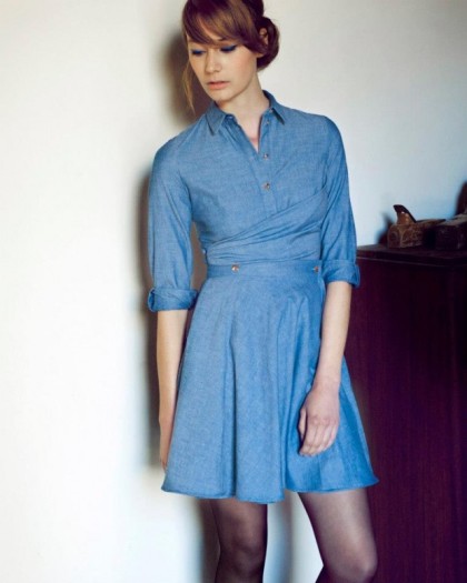 Đổi gió với váy áo denim sành điệu - Hình 4