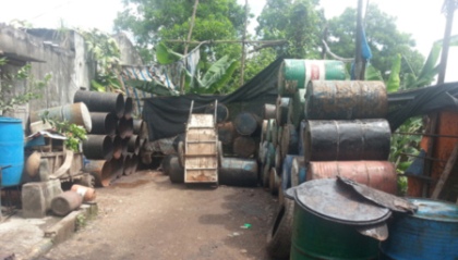 Khởi tố vụ án rút ruột xe bồn chở xăng - Hình 1