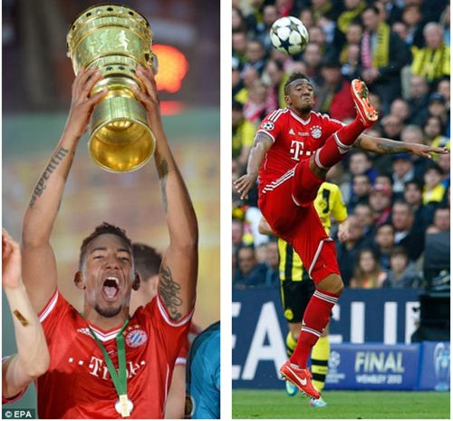 May mắn tìm lại huy chương, Boateng mừng như bắt được của - Hình 2