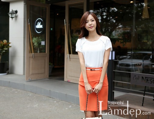 Quý cô công sở rạng rỡ với sơ mi hè 2013 - Hình 8