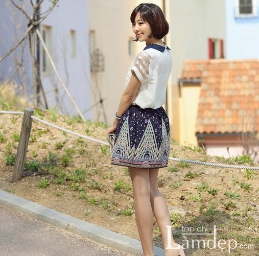 Quý cô công sở rạng rỡ với sơ mi hè 2013 - Hình 35