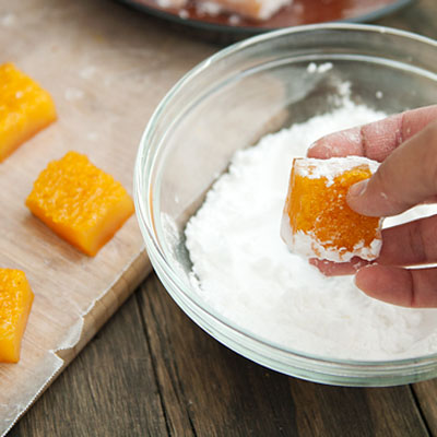 [Chế biến] - Bánh mochi nướng với vị chanh dây - Hình 7