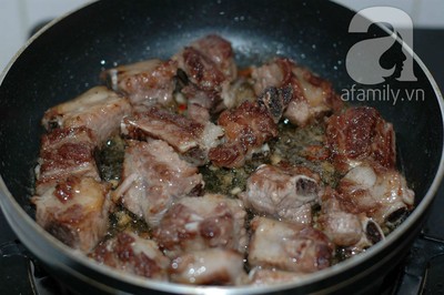 [Chế biến] - Sườn ram mặn ngọt - Hình 5