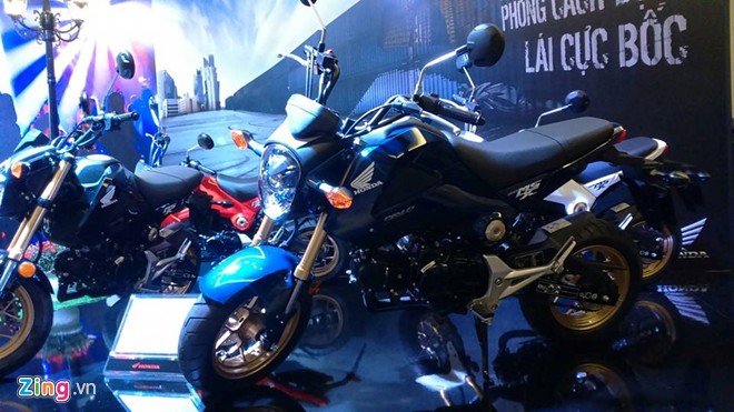 Honda VN bất ngờ trình làng bộ ba: Vision, MSX 125 và Blade - Hình 3