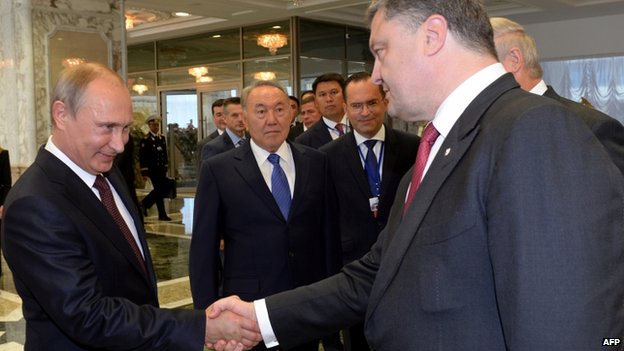 Putin-Poroshenko có thể gặp nhau vào tuần tới - Hình 1