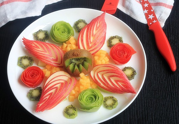 Cách trang trí đĩa trái cây bắt mắt sinh động - Sáng tạo - Việt Giải Trí
