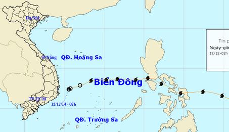 Tin cuối cùng về cơn bão số 5 (Hagupit) - Hình 1