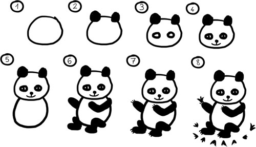 Cách Vẽ Gấu Panda Trên Cây Trúc bằng bút chì  How to Draw PANDA IN BAMBOO  with pencil  YouTube