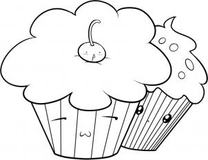 Bộ Vector Gồm Sáu Chiếc Bánh Cupcake Vẽ Tay Đơn Sắc Sử Dụng Cho Đám Cưới  Thiệp Mời Sinh Nhật Nền Trang Web Kết Cấu Bề Mặt Menu Và Các Loại Khác