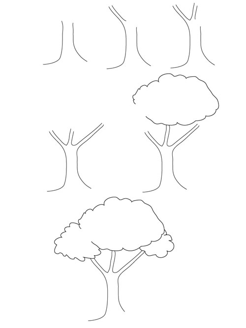 Bạn muốn học cách vẽ cây đơn giản? Hãy xem thêm 7 cách vẽ cây đơn giản qua những hình ảnh rực rỡ và sinh động.