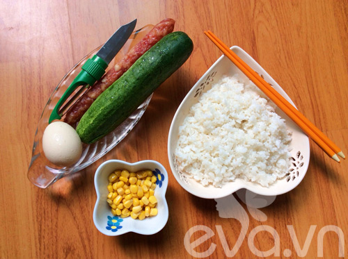 [Chế biến] - Cơm rang - Hình 1