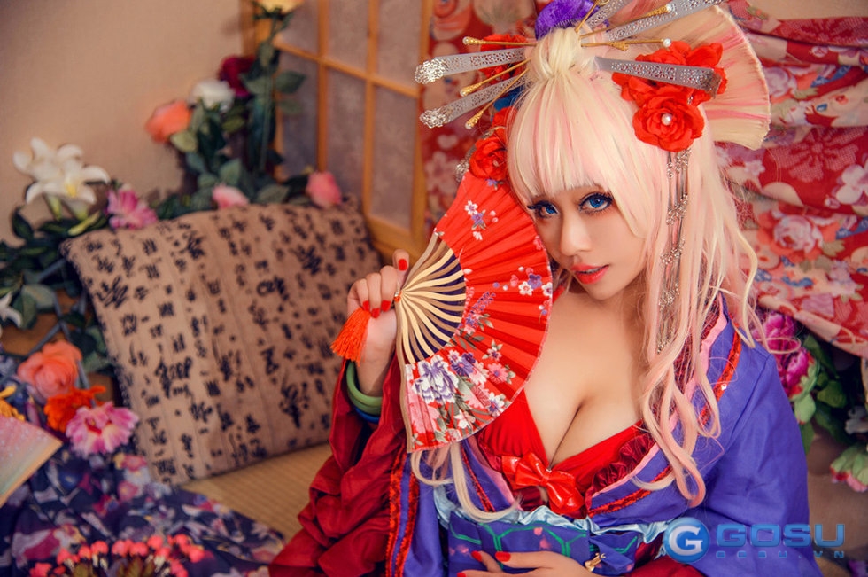 COS nhân vật nữ xinh đẹp trong MACROSS FRONTIER - Hình 6