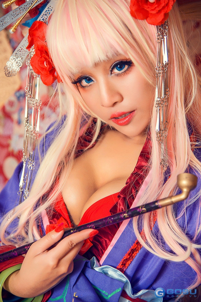 COS nhân vật nữ xinh đẹp trong MACROSS FRONTIER - Hình 11