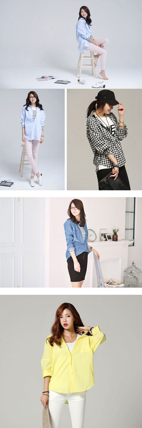 Đẹp lạ ở công sở với sơ mi dáng rộng - Hình 11