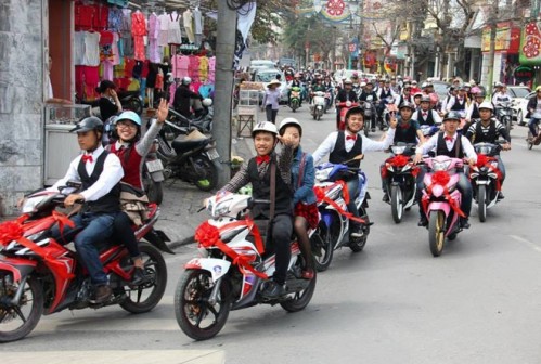 Dàn Yamaha Exciter trong đám ăn hỏi ở Hải Phòng - Hình 6