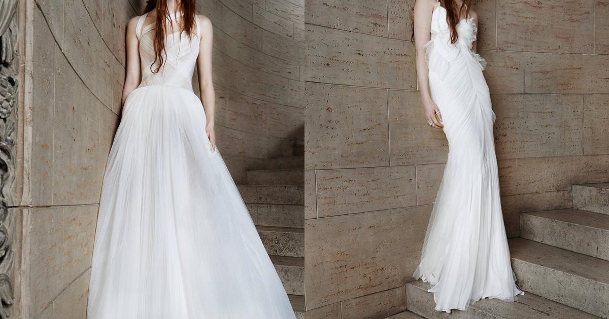22 mẫu váy cưới bầu biến cô dâu thành công chúa trong ngày cưới -