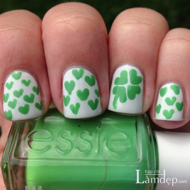 Biến tấu với nail xanh lá - Hình 7
