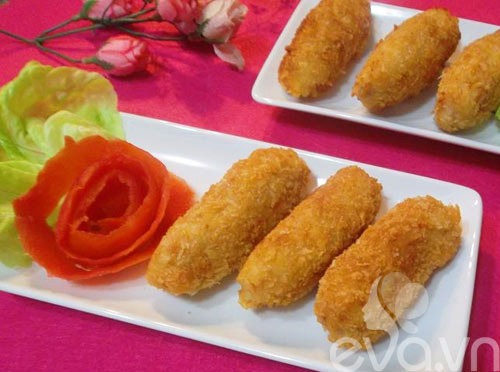 [Chế biến] - Chả cá trắm chiên xù - Hình 7