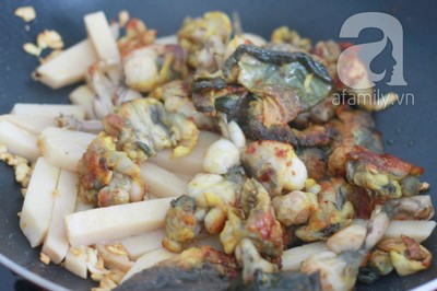 [Chế biến] - Ếch xào măng - Hình 8