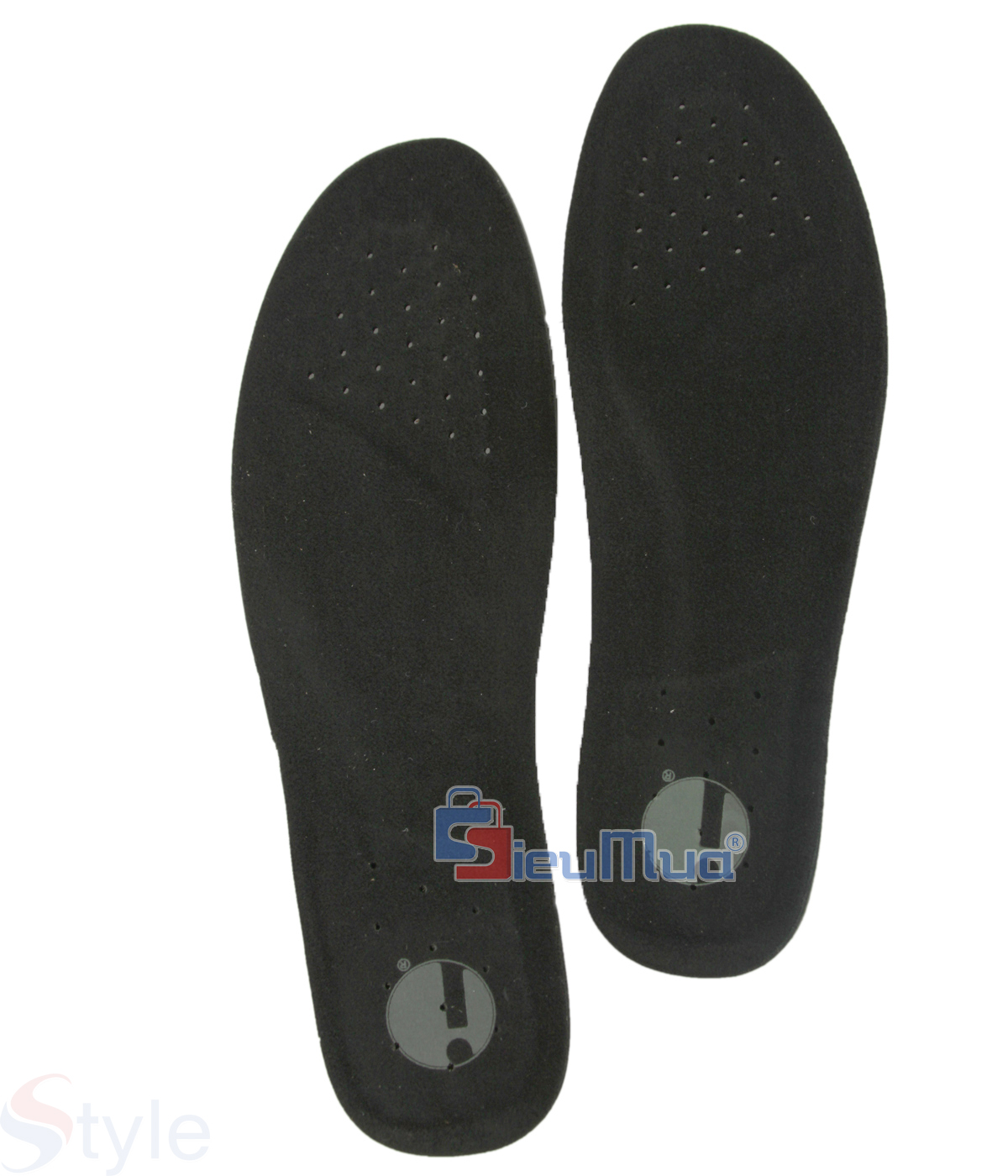 Giày mọi nam da lộn màu đen - Hình 8