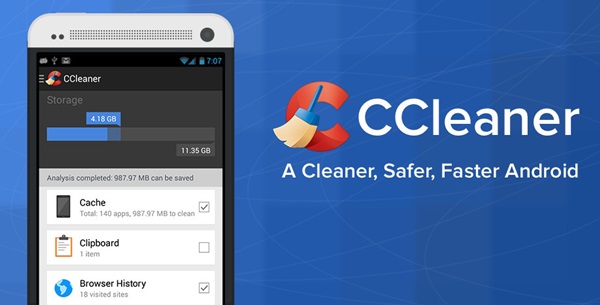 Phần mềm Ccleaner trứ danh đã có trên Android - Hình 1