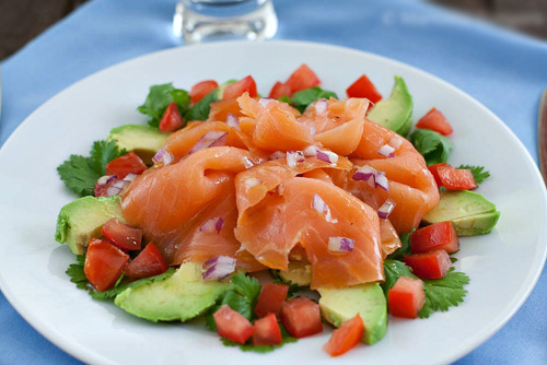 [Chế biến] - Salad cá hồi - Hình 4