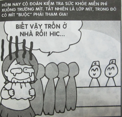 Fun pic: Pha trốn kiểm tra sức khỏe bách nhục - Hình 1