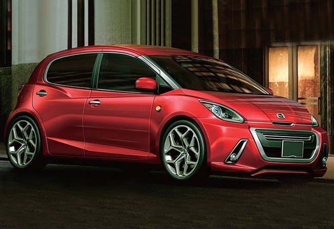 Mazda2 phiên bản cao cấp mới sẽ cạnh tranh với Mini Cooper - Hình 2