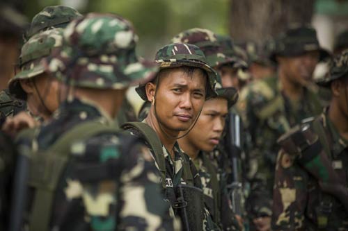 Mỹ-Philippines rầm rộ tập trận bảo vệ biển đảo - Hình 1