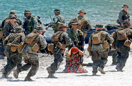 Mỹ-Philippines rầm rộ tập trận bảo vệ biển đảo - Hình 5