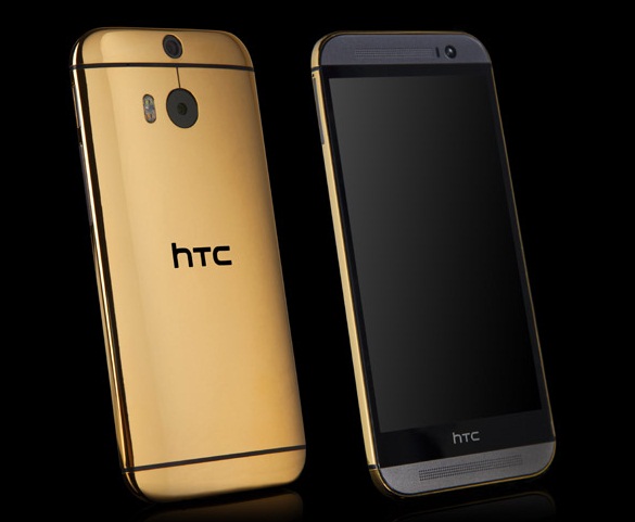 Ngắm phiên bản HTC One M8 mạ vàng và bạch kim lộng lẫy - Hình 1