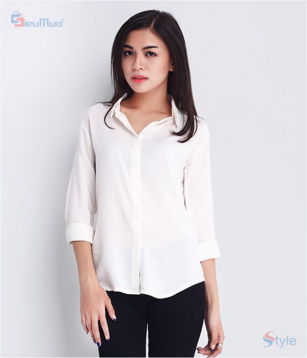 Áo sơ mi công sở thanh lịch SID10756 - Hình 6