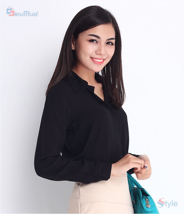 Áo sơ mi công sở thanh lịch SID10756 - Hình 3