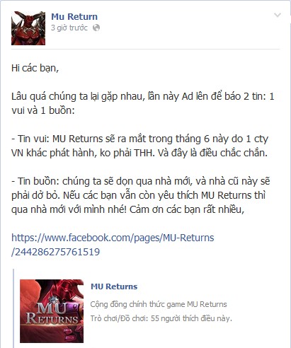 MU Returns bất ngờ trở lại - Hình 2