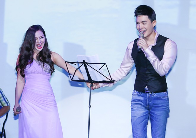 Nathan Lee, Ngọc Anh tình tứ trong đêm nhạc chung - Hình 8