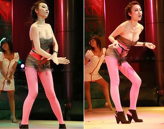 Sao Việt điêu đứng vì rách quần, diện váy áo phản cảm - Hình 3