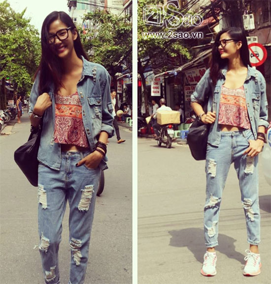 Mỹ nhân Việt mê mẩn crop top xinh yêu - Hình 15