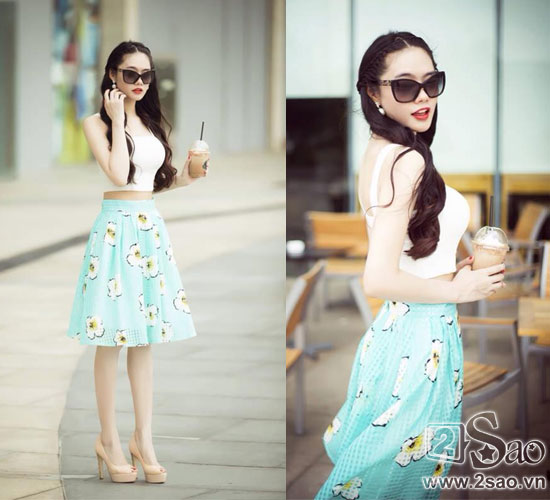 Mỹ nhân Việt mê mẩn crop top xinh yêu - Hình 19