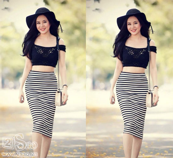 Mỹ nhân Việt mê mẩn crop top xinh yêu - Hình 6
