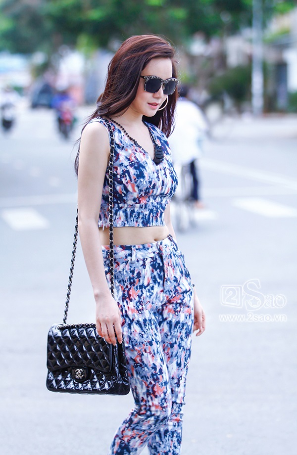 Mỹ nhân Việt mê mẩn crop top xinh yêu - Hình 9